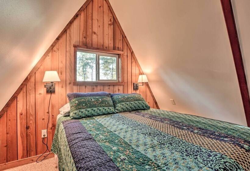 Cozy Toledo Bend A Frame W/ Waterfront Views!