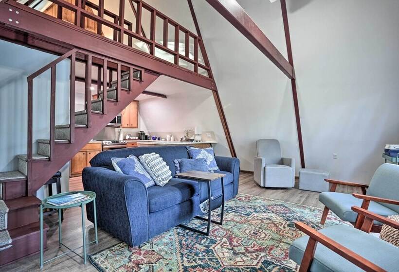 Cozy Toledo Bend A Frame W/ Waterfront Views!