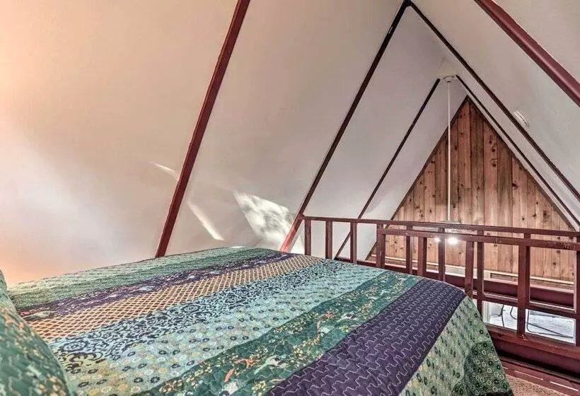 Cozy Toledo Bend A Frame W/ Waterfront Views!