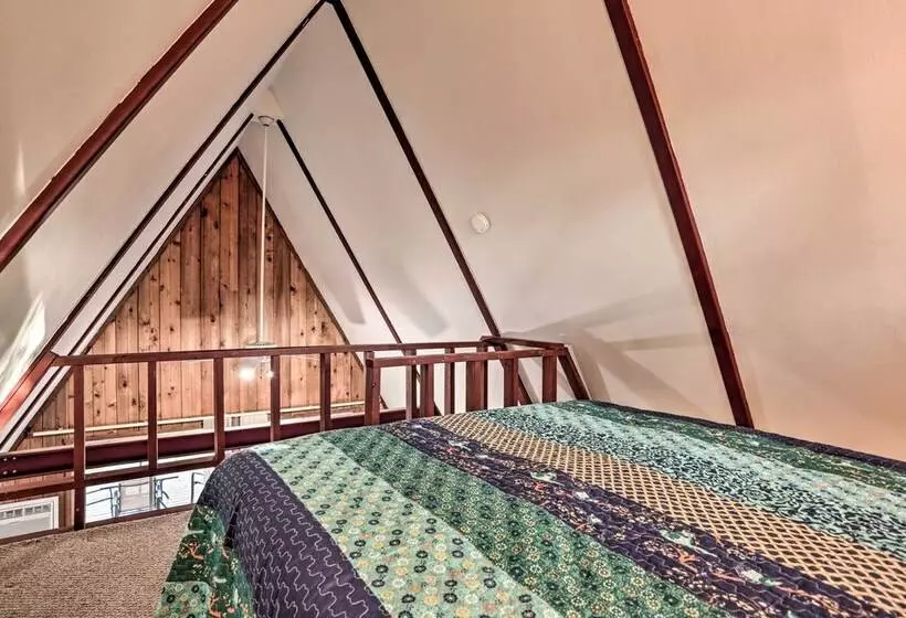 Cozy Toledo Bend A Frame W/ Waterfront Views!