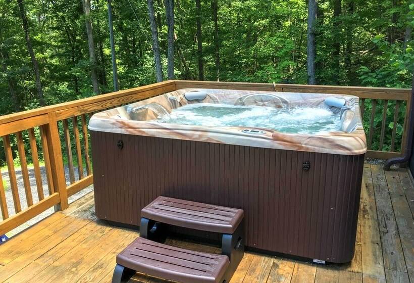 Family Cabin On 6 Acres W/ Lake Access & Hot Tub!