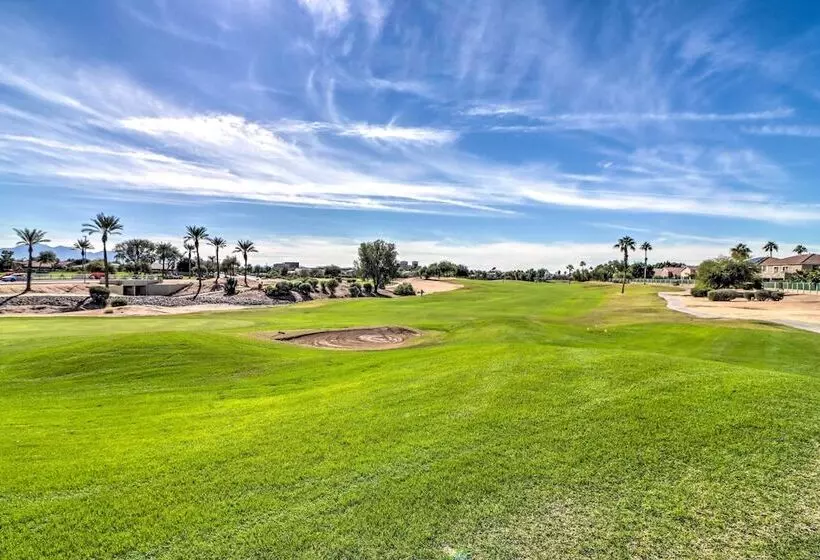 Pool & Putting Green: Goodyear Home On Golf Course