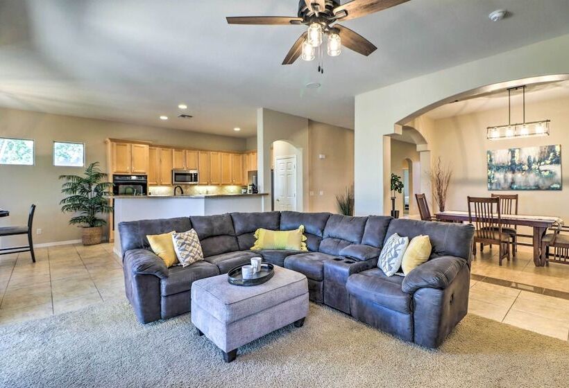 Pool & Putting Green: Goodyear Home On Golf Course