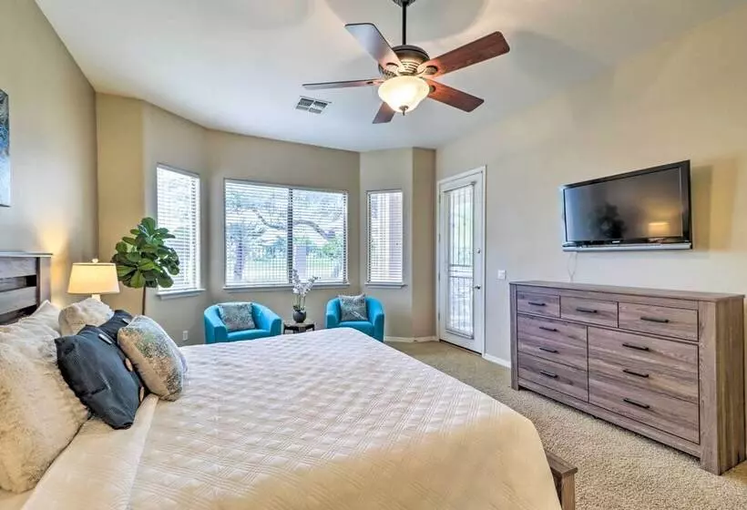 Pool & Putting Green: Goodyear Home On Golf Course