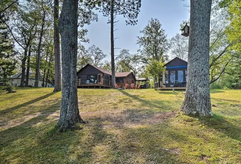 Lake Livin  Cozy Cabin W/ Dock, Tiki Bar, 2 Kayaks