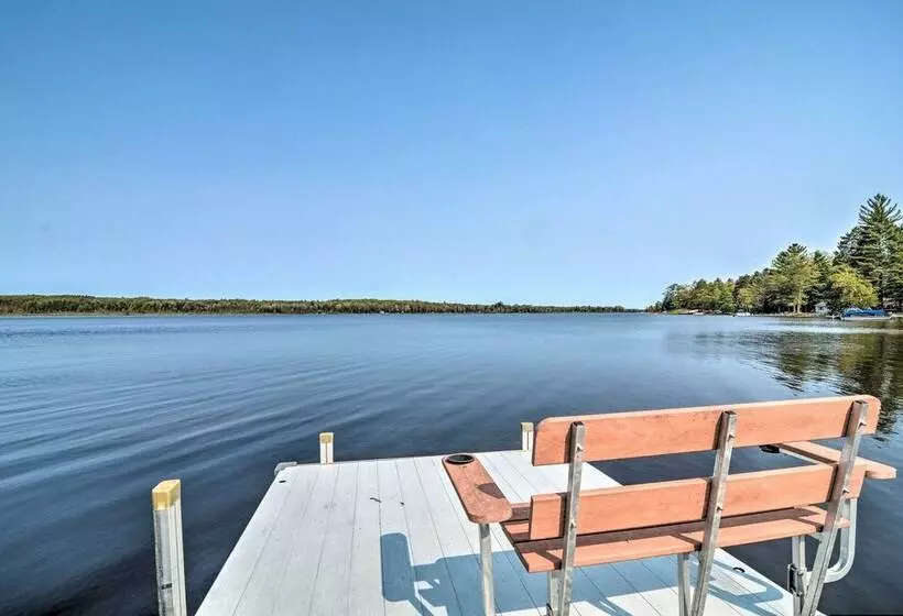 Lake Livin  Cozy Cabin W/ Dock, Tiki Bar, 2 Kayaks
