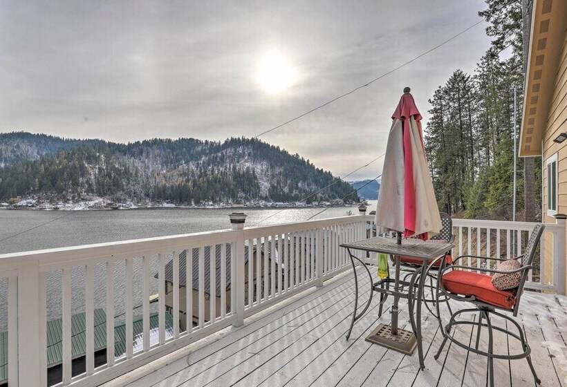Lake Loon Hillside Cottage W/ Private Deck!