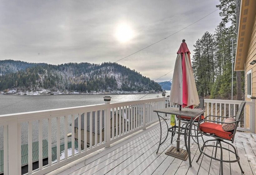 Lake Loon Hillside Cottage W/ Private Deck!