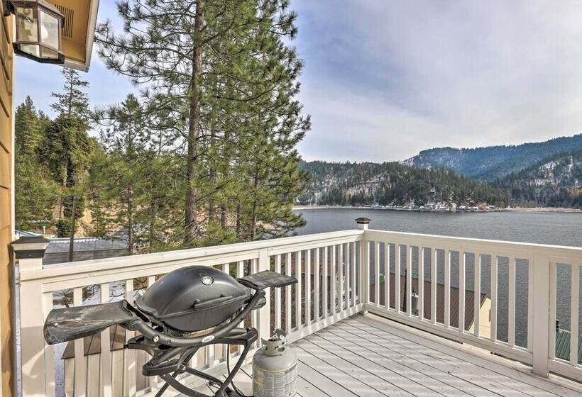 Lake Loon Hillside Cottage W/ Private Deck!