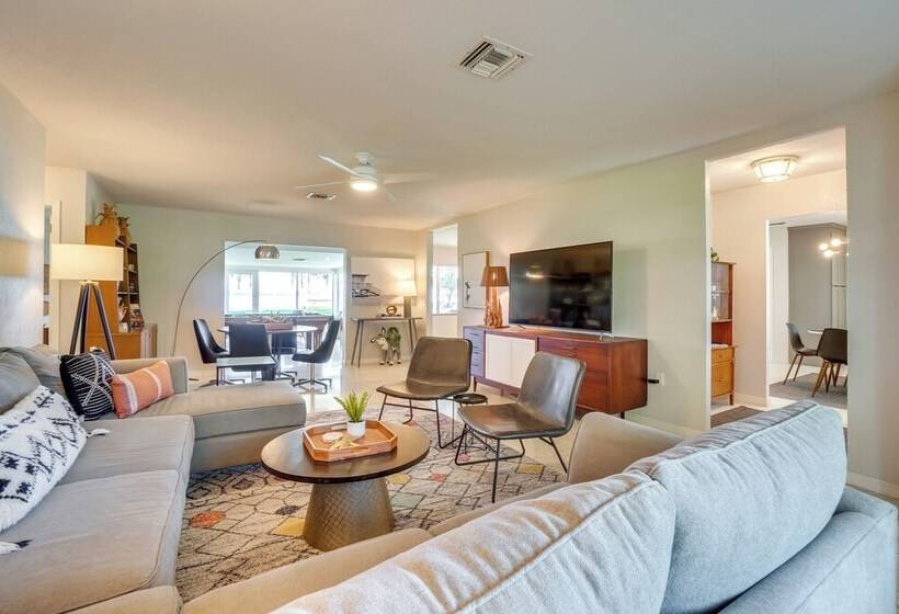 Luxe Waterfront Oasis W/ Dock   Direct Lake Access