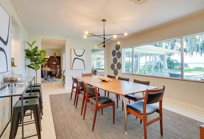 Luxe Waterfront Oasis W/ Dock   Direct Lake Access