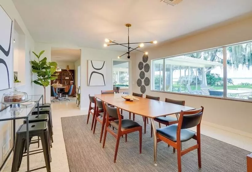 Luxe Waterfront Oasis W/ Dock   Direct Lake Access