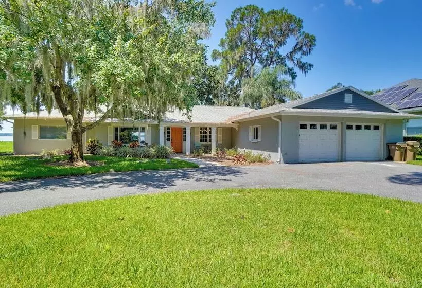 Luxe Waterfront Oasis W/ Dock   Direct Lake Access