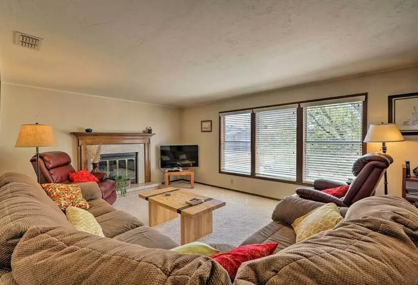 Page Home W/ Deck & Yard: Walk To Rim View Trail