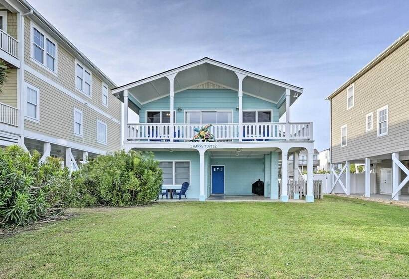 Pet Friendly Second Row House Steps To Beach!