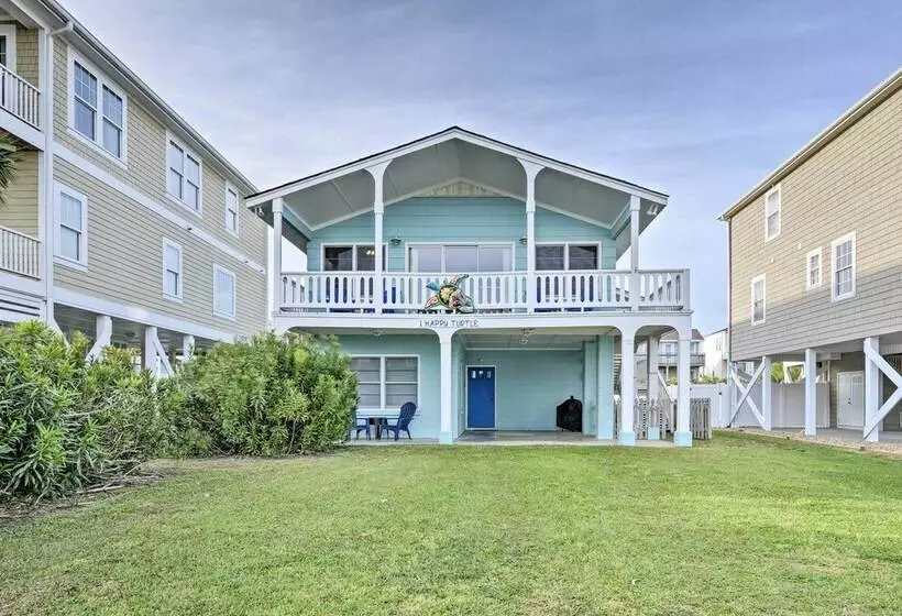 Pet Friendly Second Row House Steps To Beach!