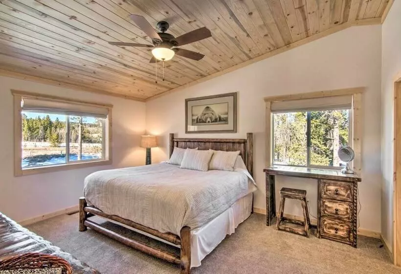 Quiet Mtn Cabin W/ Deck < 5 Mi To Fairplay Beach!