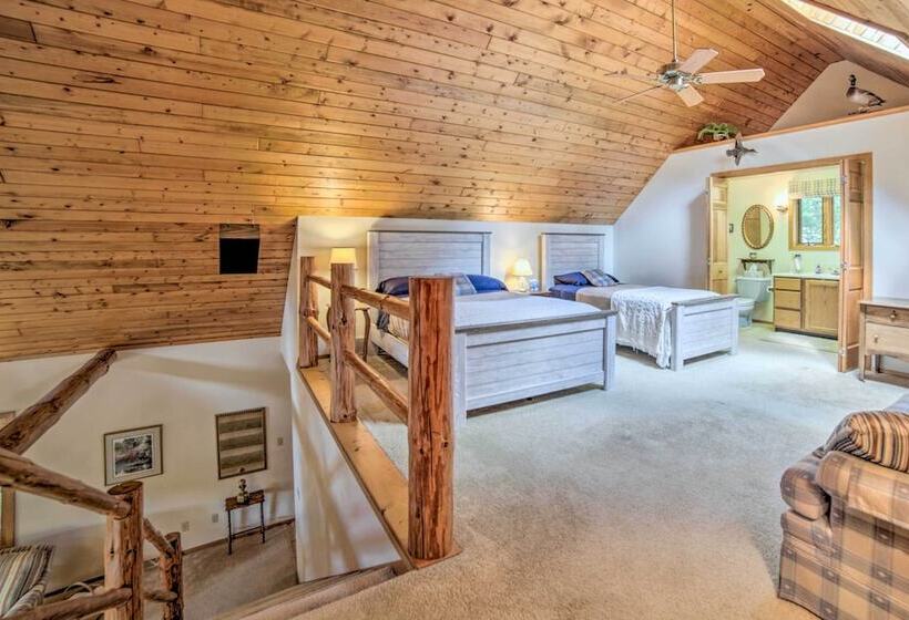 Riverfront Oconto Cabin W/ Fire Pit & Yard!