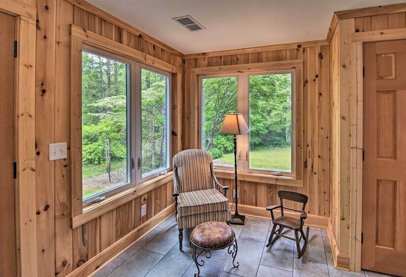 Rustic Sunset Escape On 67 Acres: Outdoor Kitchen