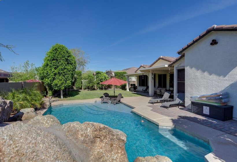 Surprise Home W/ Deck & Private Heated Pool!