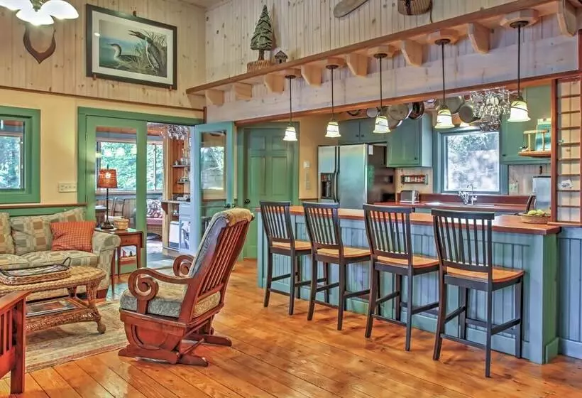 Waterfront Denmark Complex W/ Dock On 12 Acres!