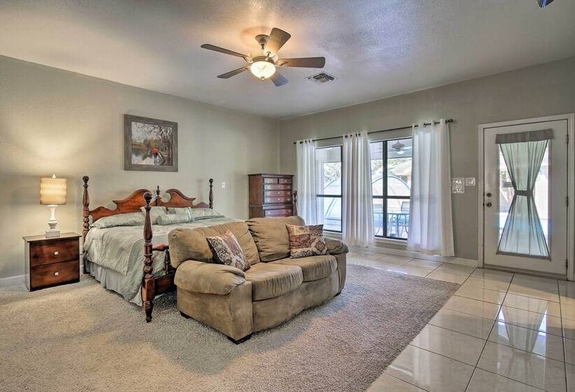 Pool & Game Room: Waterfront Harlingen Home