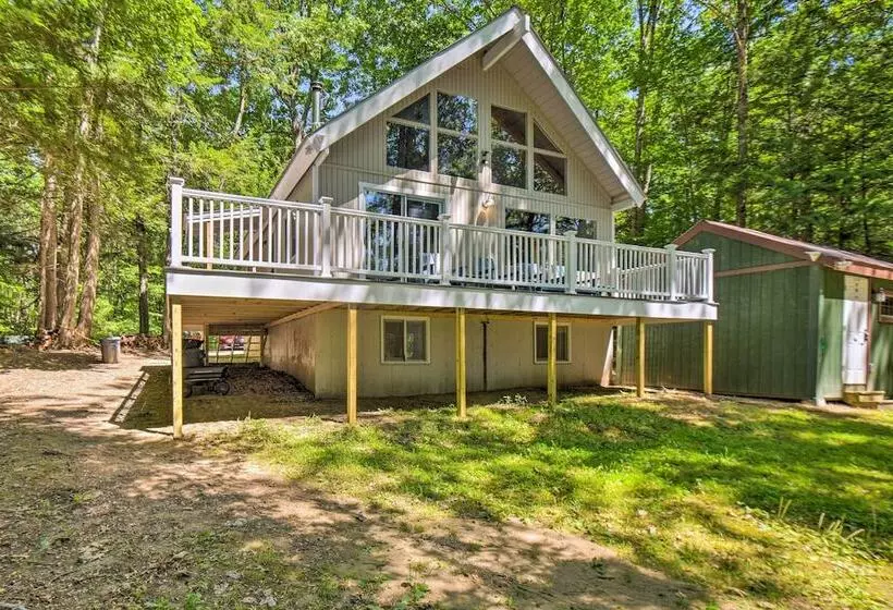 Waterfront Lake Arrowhead Home W/ Dock & Fire Pit!