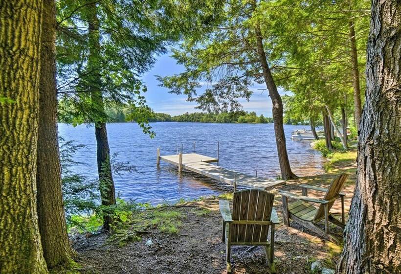 Waterfront Lake Arrowhead Home W/ Dock & Fire Pit!