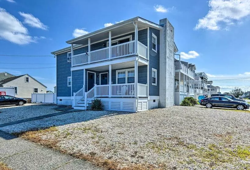 Bayfront Brigantine Escape W/ Porch & Bay Views!