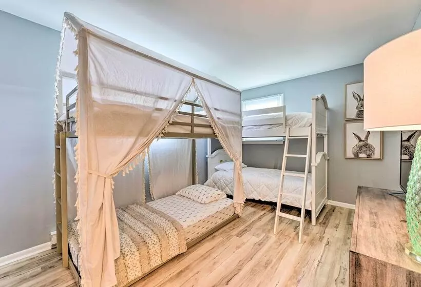 Bayfront Brigantine Escape W/ Porch & Bay Views!