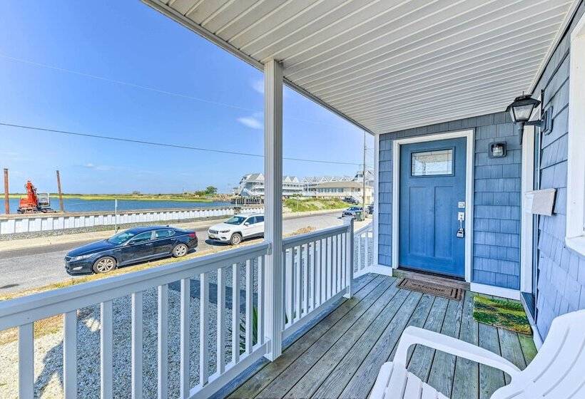 Bayfront Brigantine Escape W/ Porch & Bay Views!