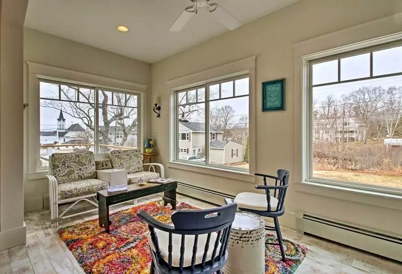 Boothbay Harbor Beach House By Park & Restaurants!