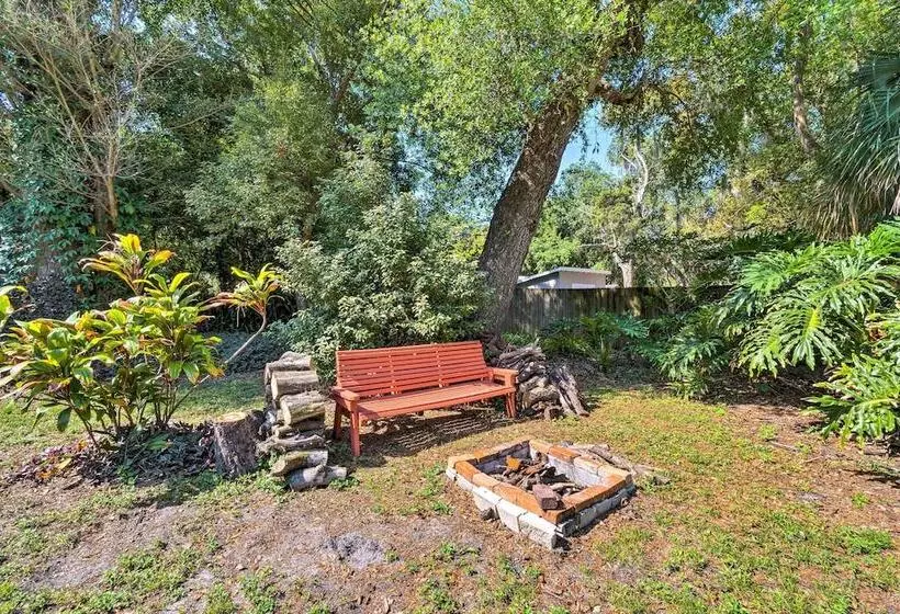 Breezy, Garden Level Home < 2mi To Riverwalk!