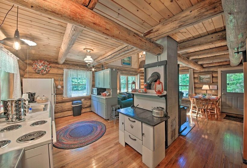 Expansive Moyie Riverfront Cabin   Pets Welcome!