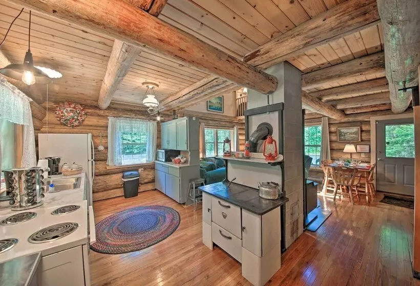 Expansive Moyie Riverfront Cabin   Pets Welcome!