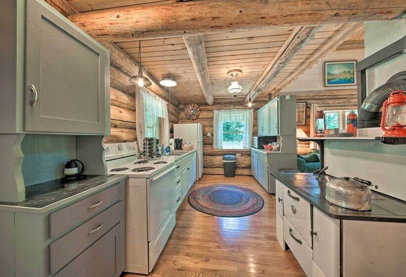 Expansive Moyie Riverfront Cabin   Pets Welcome!