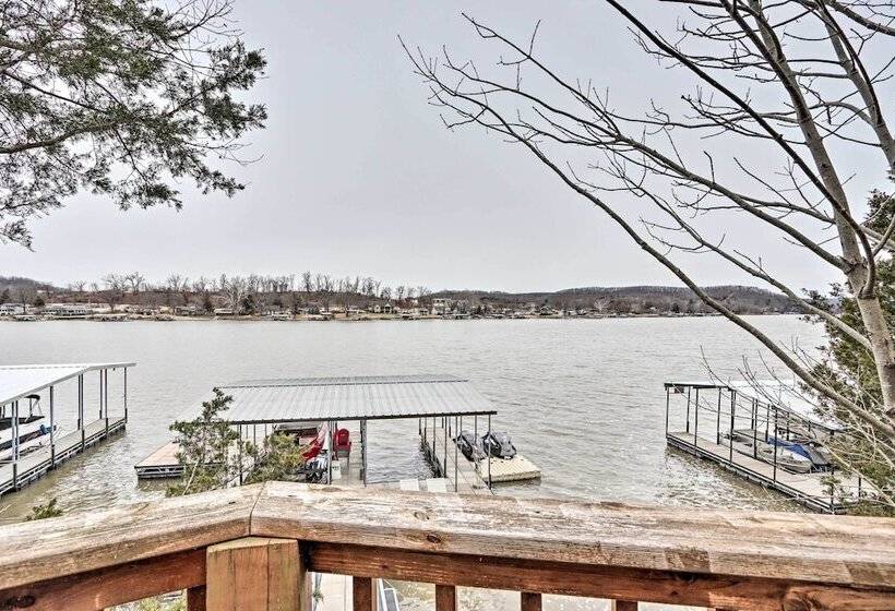 Private Dock: Waterfront Gem On Lake Of The Ozarks
