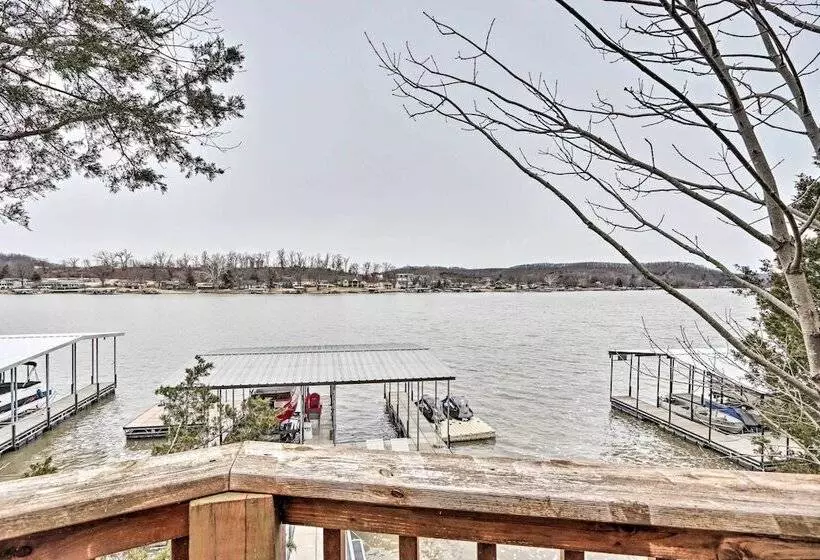 Private Dock: Waterfront Gem On Lake Of The Ozarks