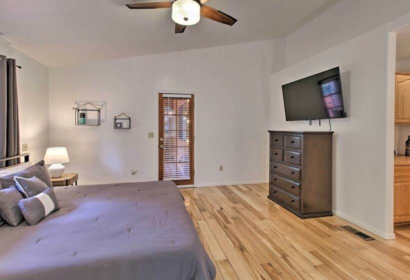 Modern Pinetop Cabin W/ Game Area, Deck + Fire Pit