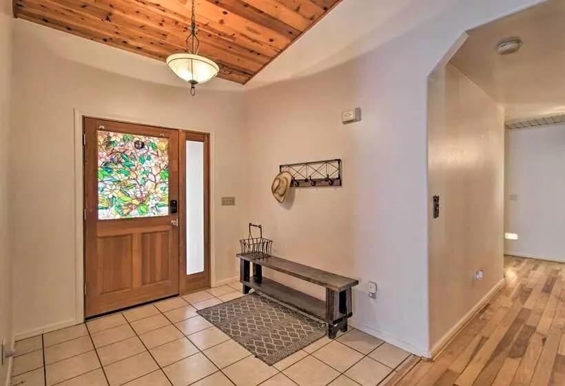 Modern Pinetop Cabin W/ Game Area, Deck + Fire Pit