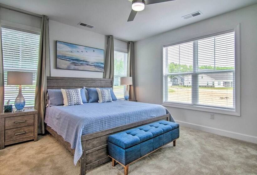 Modern Family Friendly Home, 4 Mi To Bethany Beach