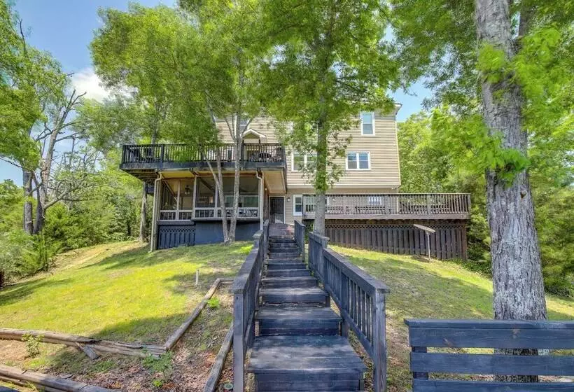 Dandridge Vacation Rental W/ Fishing Pier & Grill!