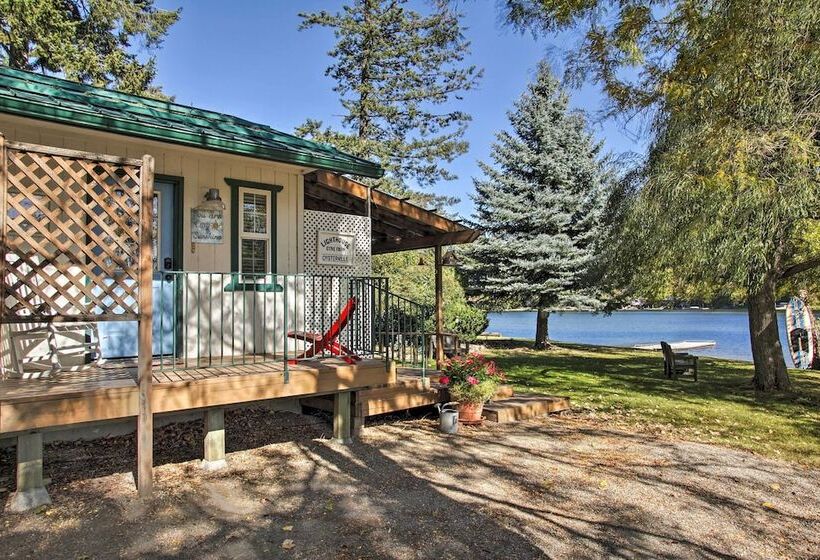 The Lake House In Rathdrum W/beach & Fire Pit