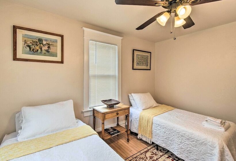 Walkable Lake Elkhart Apt: Dine, Shop, Swim!