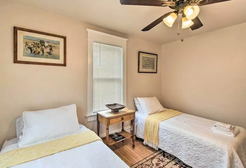 Walkable Lake Elkhart Apt: Dine, Shop, Swim!