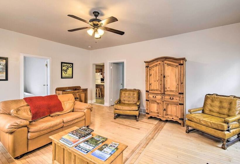 Walkable Lake Elkhart Apt: Dine, Shop, Swim!