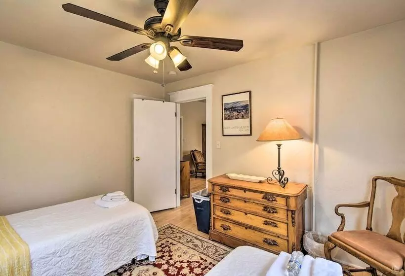 Walkable Lake Elkhart Apt: Dine, Shop, Swim!