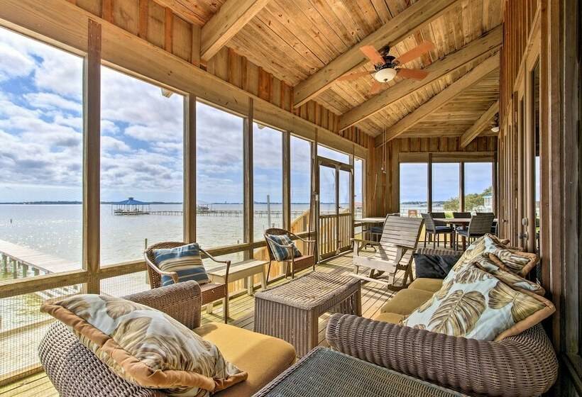 Waterfront Home On Perdido Bay: Private Dock, View
