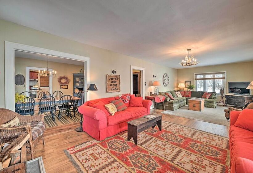 Fire Pit & Beach: Lake Pleasant Home W/ Views