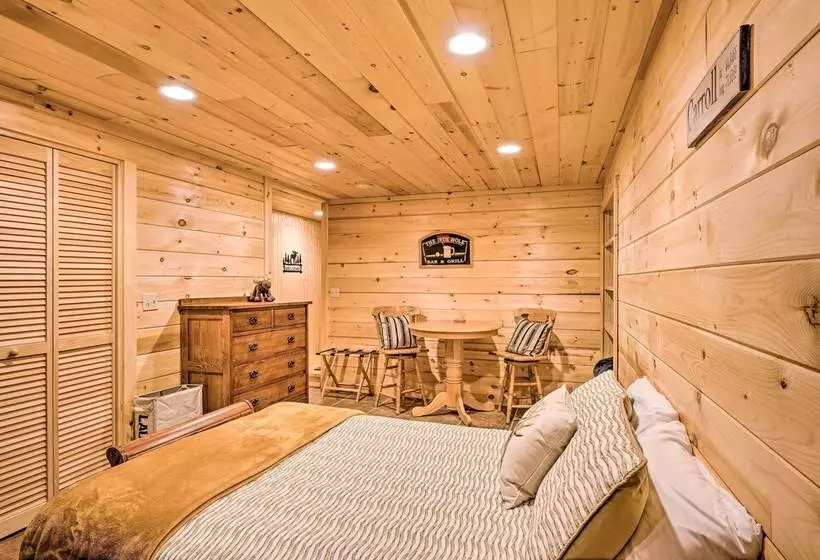 Carroll Log Cabin W/ Deck < 9 Mi To Bretton Woods!